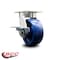 Service Caster 5 Inch Kingpinless Solid Poly Wheel Swivel Caster with Brake SCC-KP30S520-SPUR-SLB - alternate 5
